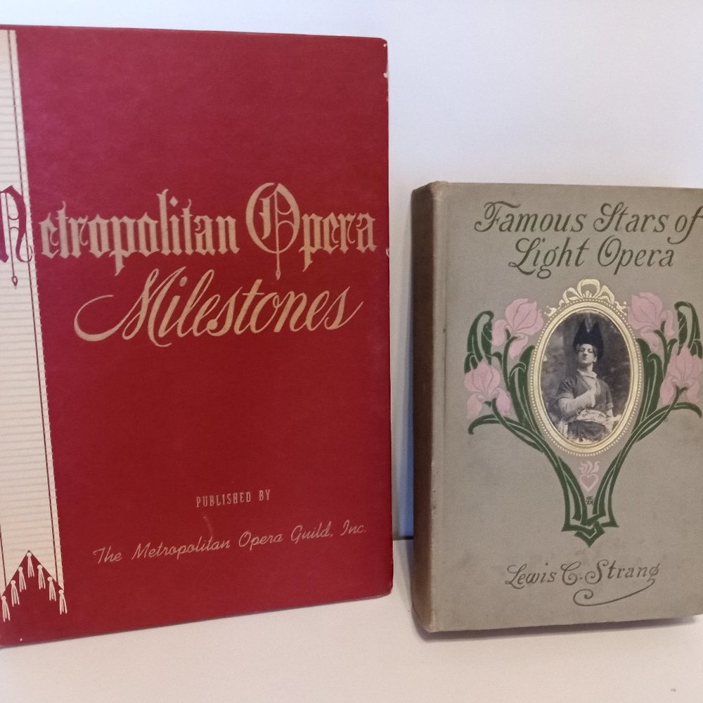 Two Vintage Books on Opera